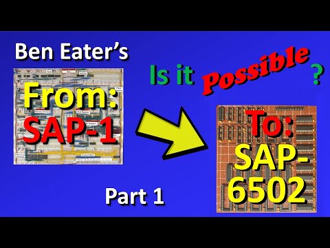 How to build a 6502 TTL-CPU: Part 1