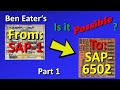 How To Build A 6502 TTL CPU Part 1
