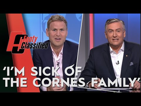 Eddie McGuire responds to Kane Cornes' Jesaulenko criticism - Footy Classified | Footy on Nine