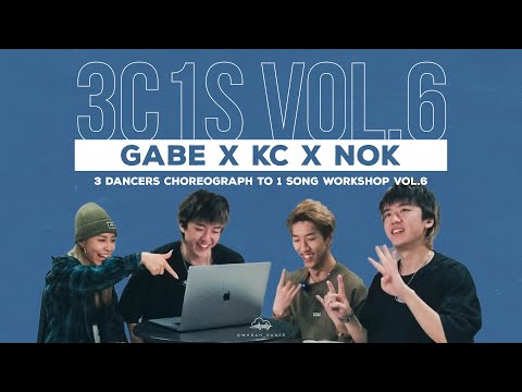 【 🔗3C1S 】 ᴡʜᴏᴀʜ 3 Dancers Choreograph to 1 Song Vol.6 || KC, Gabe, Nok