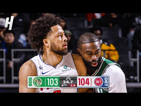INTENSE FINAL SECONDS 😱 Pistons vs Celtics | January 19, 2026