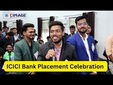 ICICI Bank Campus Placement Celebration at CIMAGE Farewell Party