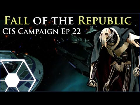 Battle Over Coruscant [ CIS Ep 22 ] Fall of the Republic Preview - Empire at War Mod