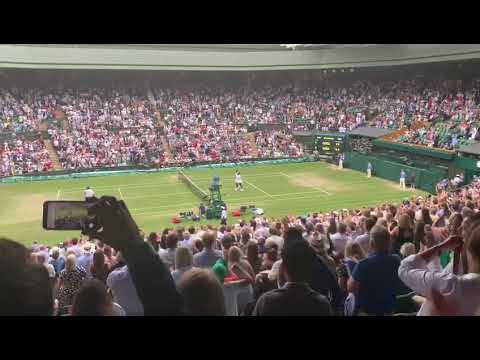 Match Point Serena Williams and Andy Murry at Wimbledon