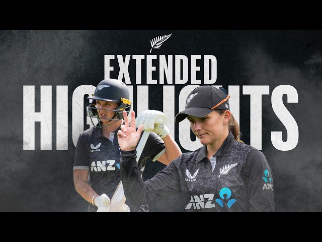 Melie Kerr Makes NZ History! | Extended Highlights | New Zealand v Zimbabwe 2nd ODI Melie Kerr Makes NZ History! | Extended Highlights | New Zealand v Zimbabwe 2nd ODI