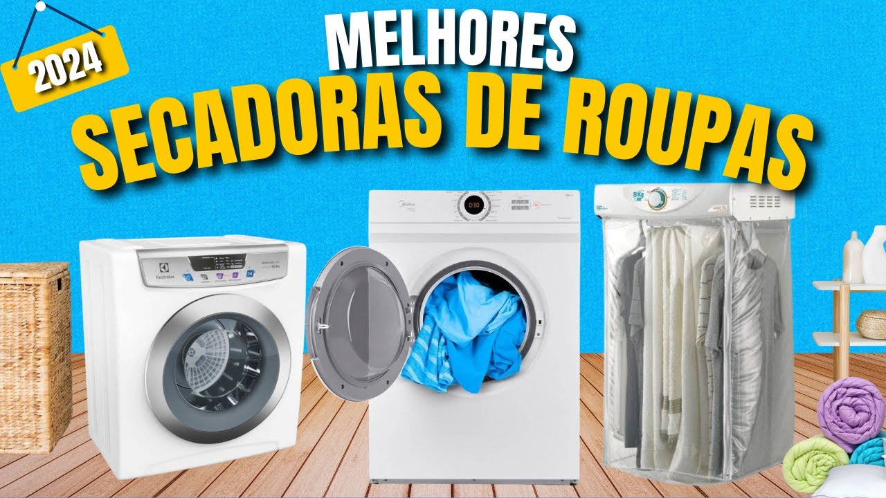 Qual a Melhor Secadora de Roupas 2024! ✅Confira a Top 5 Melhores SECADORAS DE ROUPAS do Mercado