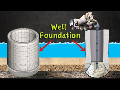 Well Foundation | Components and Their Functions | Pile Foundation vs Well Foundation
