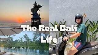 Travel vlog - Travel Diaries 🌴🇮🇩 BALI | MOVING INTO OUR VILLA IN CANGGU | Real Life, Sunsets & Surf