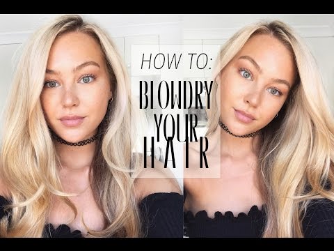 HOW TO BLOWDRY YOUR HAIR | Using PRO BLO | Hollie Hobin