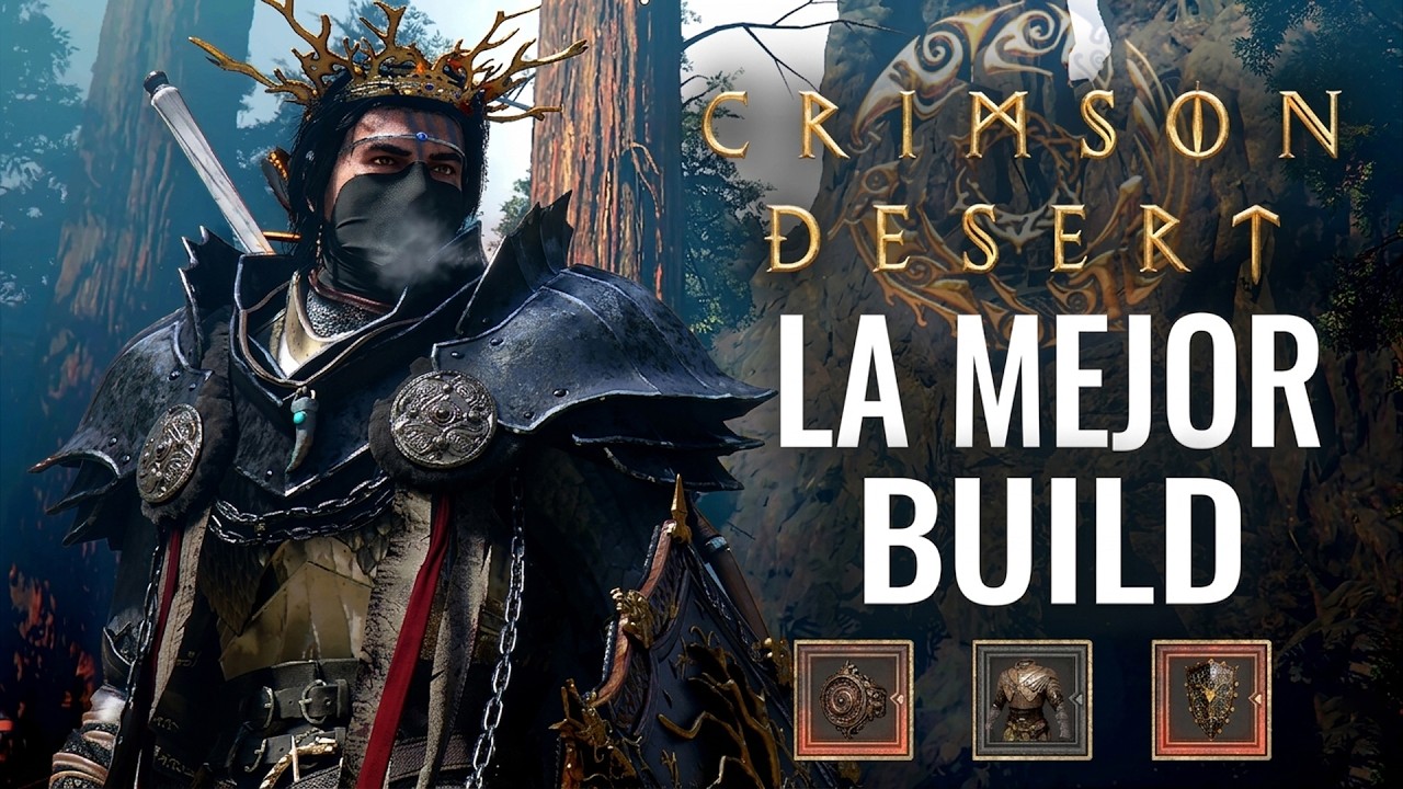 CRIMSON DESERT - LA MEJOR BUILD MÁS FUERTE OP