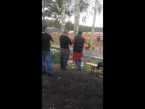 Crazy fans at MXON 2014