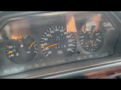 W124 E250 turbo Acceleration 3.07 DIFF