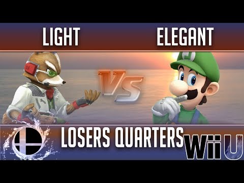 Smash'N'Splash 4  LOSERS QUARTERS - MVG | Light (Fox) vs uS | Elegant (Luigi)
