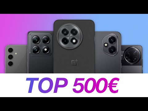 Die Top 5 Smartphones bis 500 € (2025)