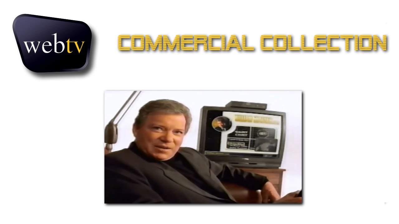 Microsoft WebTV / MsnTV Commercial Advert Collection
