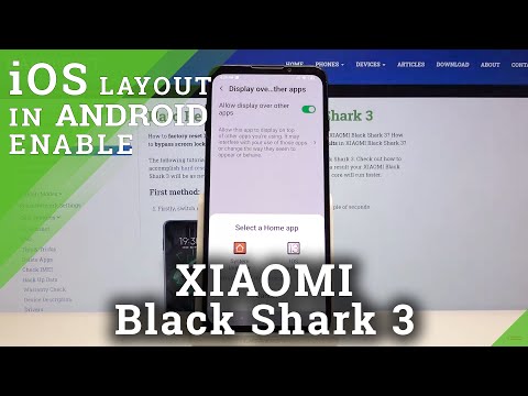 How to Download and Install iOS Launcher on Xiaomi Black Shark 3 – Apple Layout