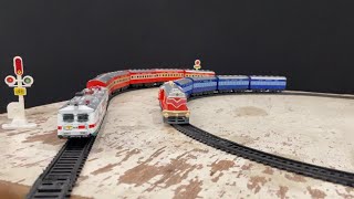Indian Railways Train Ho Scale Model Stunning Train On Tracks Centy Train
