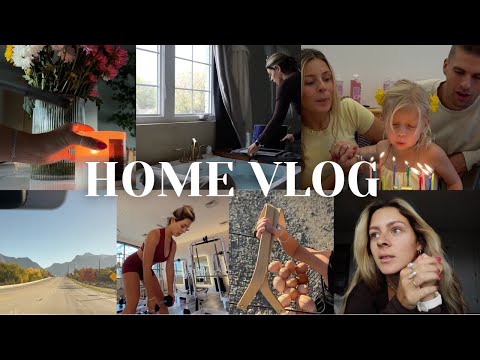 HOME VLOG | cooking, fall baking, workouts |