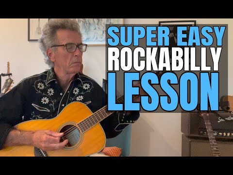 Super Easy Rockabilly Guitar Lesson For Beginners