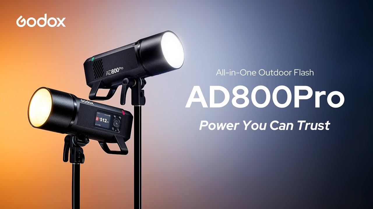 Introducin﻿g Godox AD800Pro All-in-One Outdoor Flash - YouTube