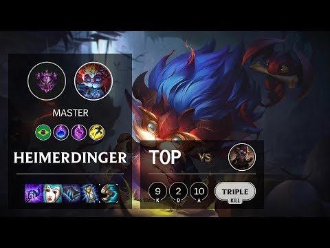 Heimerdinger Top vs Kled - BR Master Patch 10.5
