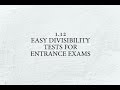 Vedic Mathematics 1 12 Divisibility Tests For Entrace Exams Anuj Gupta