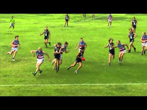 Glenelg's Jackson Edwards (#5) and South's Hayden Sampson (#2) highlights