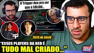 TRETA! Absolutt comenta TRETA entre Bull e Frosty! Takeshi classifica COREANOS no CBLOL