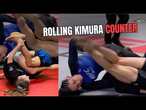Rolling Kimura Counter Explained | Rebeca Lima UFC BJJ 7 Breakdown