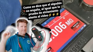 TE ENSEÑO A DETECTAR UN SALTO DE DIFERENCIAL POR FALLO DE AISLAMIENTO.