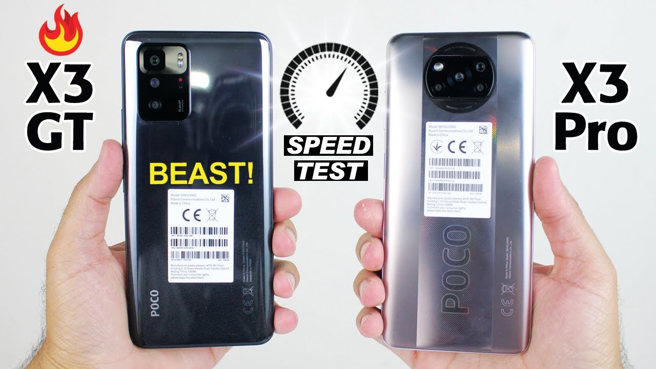 Poco X3 GT vs Poco X3 Pro SPEED TEST!🔥 Dimensity 1100😡vs Snapdragon 860😈