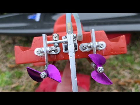 Prop Testing Oxidean 4214 - 1/8 Scale Lucas Oil Rc Drag Boat