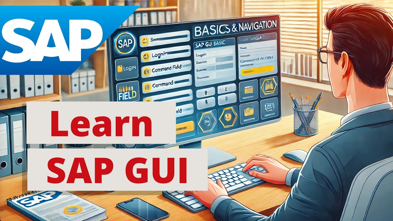Learn SAP - SAP GUI Basics & Navigation Guide