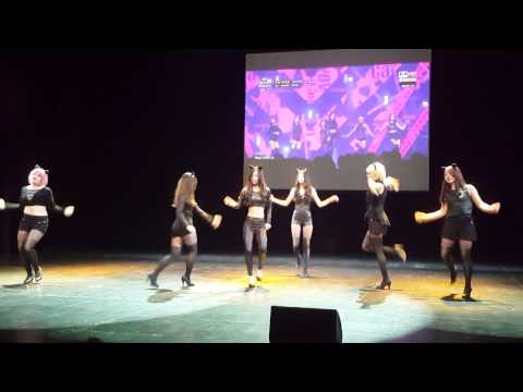 [150531] YounGirls - 사뿐사뿐 / Like a Cat ( AOA ) [ 5th Kpop Dance Contest Italia ]