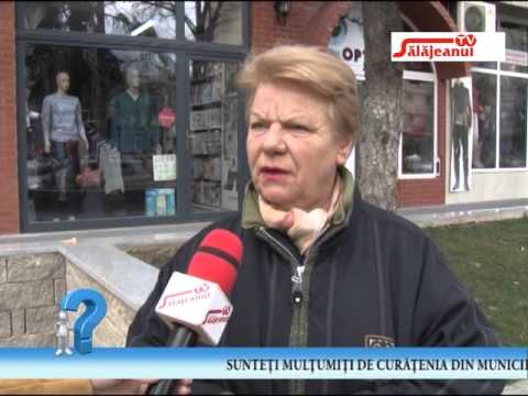 INTREBAREA ZILEI   SUNTETI MULTUMITI DE CURATENIA DIN MUNICIPIL ZALAU