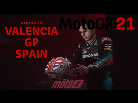 MotoGP 21 PS5 Gameplay | Career Mode Part 29, Moto2 Round 19 Valencia GP