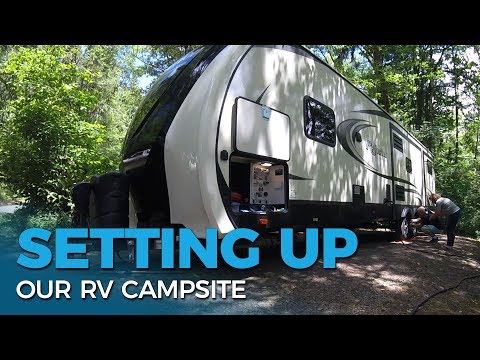 How To Set Up an RV Campsite | First Time RV Camping Help Video