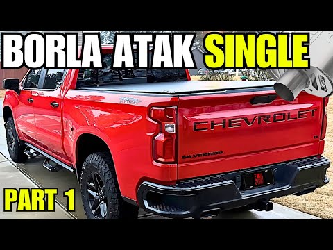 Borla Atak Crate Muffler | Chevy Silverado Trail Boss 5.3L