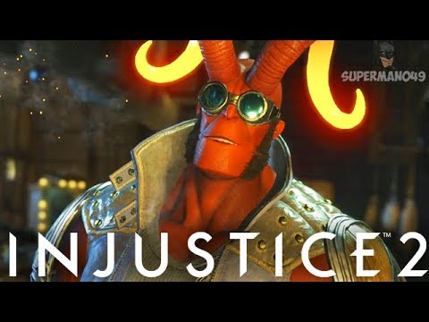 Epic Hellboy Dominates Start Of *NEW* Series - Injustice 2 Character Cycle #1 Hellboy & Enchantress