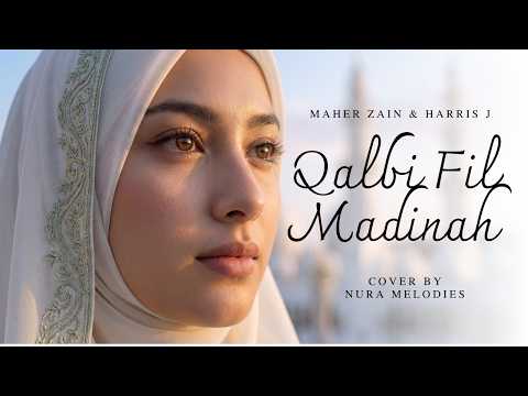 QALBI FIL MADINAH - Maher Zain & Harris J | FEMALE COVER (AI Version) - Nura Melodies