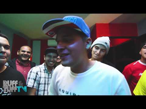 Cehzar vs RVS vs Fabrizzio vs Bana Freestyle en Ruff & Tuff Studios 2018