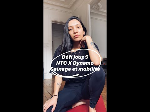 25 min MOBILITE + Routine GAINAGE - Défi Nike Training Club x Dynamo Cycling