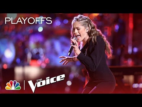 The Voice 2018 Brynn Cartelli - Live Playoffs: "Unstoppable"