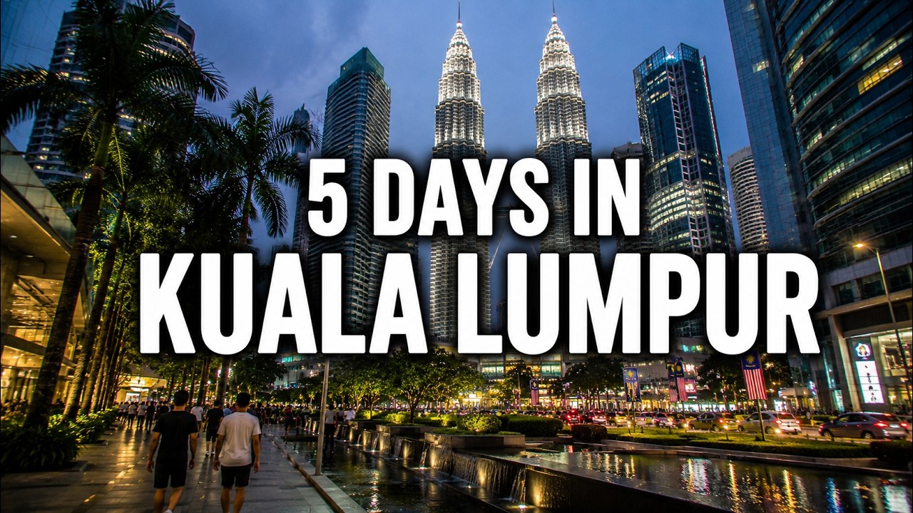 Kuala Lumpur in 5 Days 🇲🇾 | Modern Asia Vibes