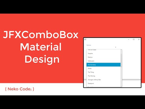 JFXComboBox Material Design (Java FX)