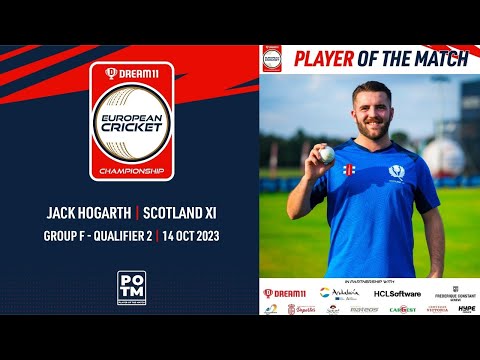 POTM: J.Hogarth - POR vs SCO-XI | Highlights | Dream11 ECC23 | 14 Oct 2023 | ECC23.083