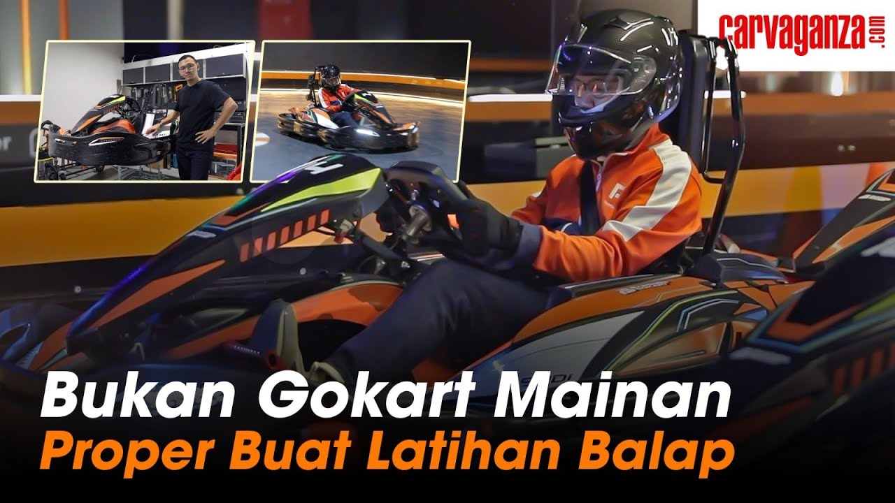 Jajal Gokart didalam Mall, Cocok buat Latihan Balap