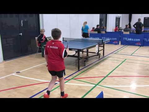 1/8 finale: OB Bordtennis Open 2016