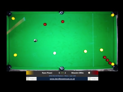 2018 World Masters -  Mens  - Ryan Pisani v Wassim Ollite
