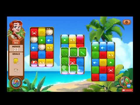 Lost Island Blast Adventure Level 964 NO BOOSTERS - A S GAMING